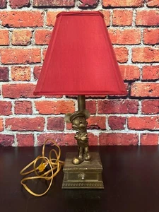 Walt Disney Yacht Club Mickey Mouse Lamp Room Captain Mickey Prop HAS NOSE!!! n2 - Picture 1 of 5