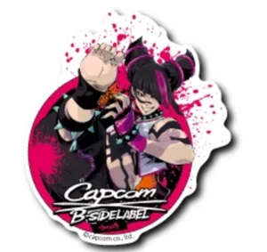 B - SIDE LABEL Sticker CAPCOM Street Fighter 6 Juri Japan NEW - Picture 1 of 1