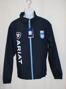 Palm Beach Masters Series Horses Ariat Full Zip Unisex Adult XL Blue Jacket ~New - Picture 1 of 12