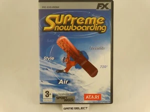 Supreme Snowboarding Pc Computer Cd-Rom Edizione Originale Italiano Completo - Picture 1 of 6