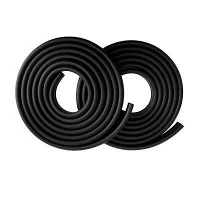 2X Rubber Door Weatherstrip Seals Set For 88-00 GMC Suburban C/K 1500 2500 3500 - Image 1 of 4