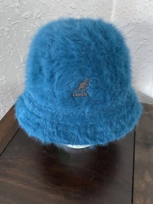 Шляпа детская Y2K Kangol Furgoria синяя маленькая - Изображение 1 из 4