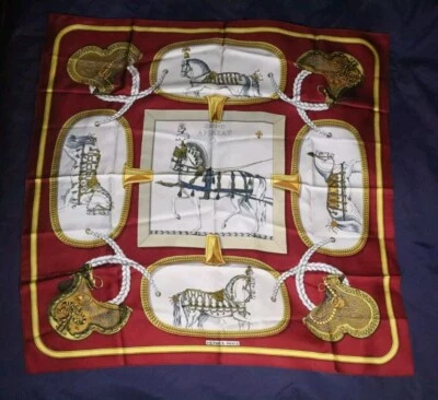 HERMES FOULARD GRAND APPART 1962 By JAQUES EUDEL Originale, Ottime Condizioni - Imagen 1 de 4