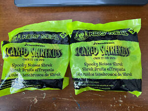 (2) 2013 Shrek Wendy's Scared Shrekless - Spooky Noises Shrek