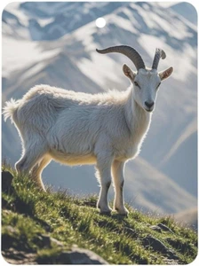 Car Air Fresheners Goat on Hillside Car Hanging Air Freshener Fragrance Scented - Picture 1 of 12