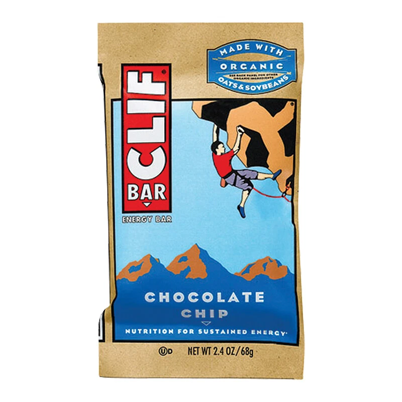 Clif BAR Energía Comida Chocolate Chip - Caja De 12 - Imagen 1 de 1