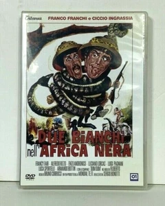 Due Bianchi nell' Africa Nera - DVD Region 2 PAL - Franco e Ciccio Italian - Imagen 1 de 3