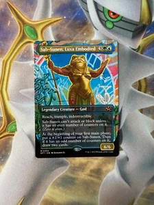 Sab - Sunen, Luxa encarnado (sin fronteras) mítico Magic The Gathering Aetherdrift - Imagen 1 de 2