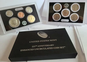2017 225th Anniversary Enhanced Uncirculated 10 Coin US Mint Set - Picture 1 of 10