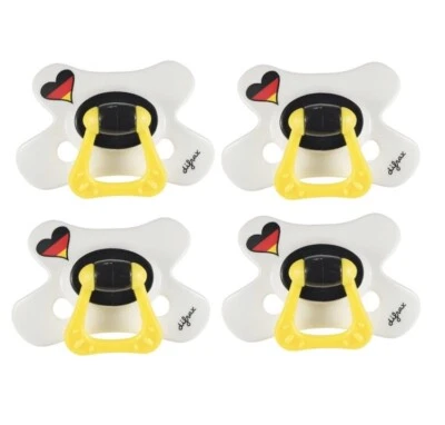 WOW*NEU*Tolles 4er Set/Schnuller/Nuckel/Junge/Mädchen/Weiß Deutschland 🇩🇪 18+ - Bild 1 von 4