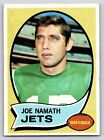 Joe Namath New York Jets 1970 Topps #150 VG/VGEX Corner Crease Centered