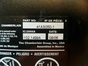 Chamberlain 41AS050-1 Receiver Logic Circuit Board Purple Learn - BOARD ONLY!! - Picture 1 of 4