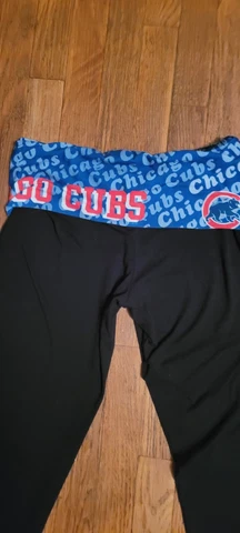 Chicago Cubs Leggings Size Med Cover