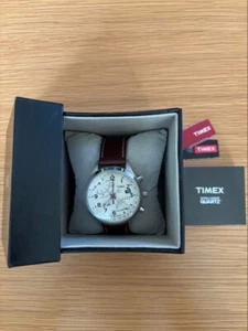 TIMEX Intelligent T2N932 Watch Analog Leather belt Boxed Dead battery - Picture 1 of 7