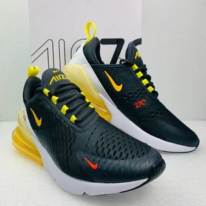 NIKE Air Max 270 Black Gold DO5849-001 Sneaker Shoes - Men’s 11.5 - Picture 1 of 12