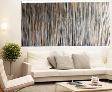 aboriginal art oil painting landscape gold fields abstract MASSIVE 200cm x 100cm