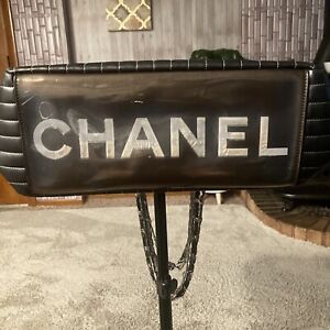 Chanel!!!  Authentic Large Leather Black Tote! 🔥