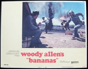 Woody Allen's Bananas - ORIGINAL 1971 United Artists US Lobby Card #4 71/181 VTG - Picture 1 of 1