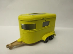 Remolque pony Matchbox Lesney 1/64 No.43 amarillo vintage - Imagen 1 de 4