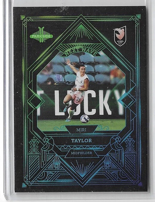 2022 PARKSIDE NWSL PARAMOUNT Miri Taylor #12 Next Wave /449 SP  Angel City - Image 1 of 2
