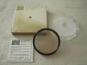 Vintage 55mm Hoya Type D Cloudy 81A Filter Made in Japan - Excellent - Picture 1 of 3