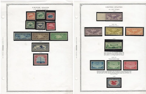 MATT'S STAMPS US SCOTT #C1-C138 (MINUS C13-15) AIR MAIL STAMPS MNH/MH CG $750+ Cover
