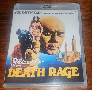 Death Rage 1976 Blu Ray NEW Region Free OOP Dark Force Yul Brynner Martin Balsam - Imagen 1 de 2