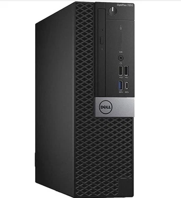 Dell 7050 Intel i7-7700 4.20GHz 32GB DDR4 1TB NVMe SSD + 2TB HDD AX200 Wi-Fi 6 - Image 1 of 4
