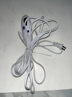 Biddeford TC13B1-T Electric Heating Blanket Controller Power Cord 4 Prong White - Image 1 of 4