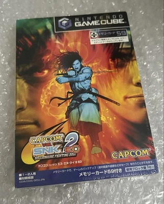 Capcom vs SNK 2 EO W/Memory Card Unopened Nintendo Game Cube GC NTSC-J Japan - Image 1 of 4