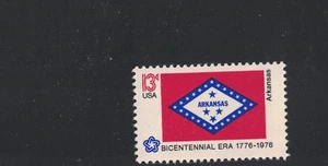 #1657 - Arkansas Flag Stamps Unused - Wholesale Lot (100) - Picture 1 of 1