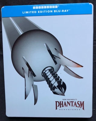Phantasm (Blu-Ray, 1979) Remastered Limited Edition Steelbook Horror - Image 1 of 2