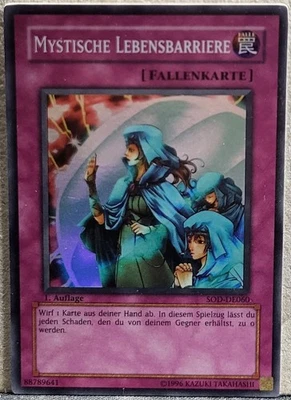 YU-GI-OH! - 1x Mystische Lebensbarriere - SOD-DE060 - Super - Deutsch - Bild 1 von 4