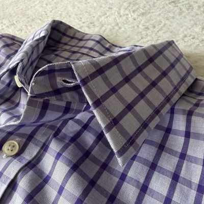 Camisa de vestir Jos A Bank para hombre Traveler ajuste a medida XL | 100 % algodón, cuadros Foto 1 de 4