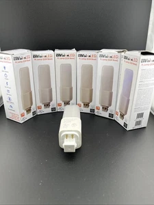 6PK EnVision LED 7W 50K PL Lamp G24 Base 650 Lumens Ballast Optional - Picture 1 of 7