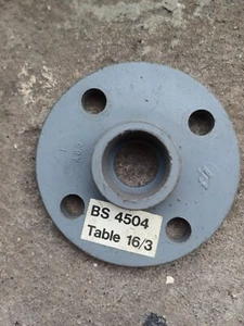 PVC Fitting Plain Full Face Flange (Imperial) - (1/2" to 4") - Picture 1 of 3