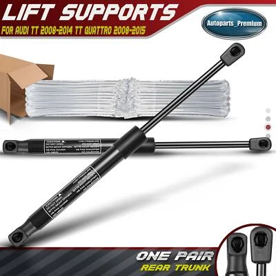 2x Apoios de suspensão de elevação do capô dianteiro para Audi TT 2008-2009 TT Quattro 08-15 - Imagem 1 de 4