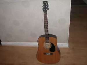Encore W255 Acoustic Guitar Dreadnought Style 6 string 20 fret - Picture 1 of 8