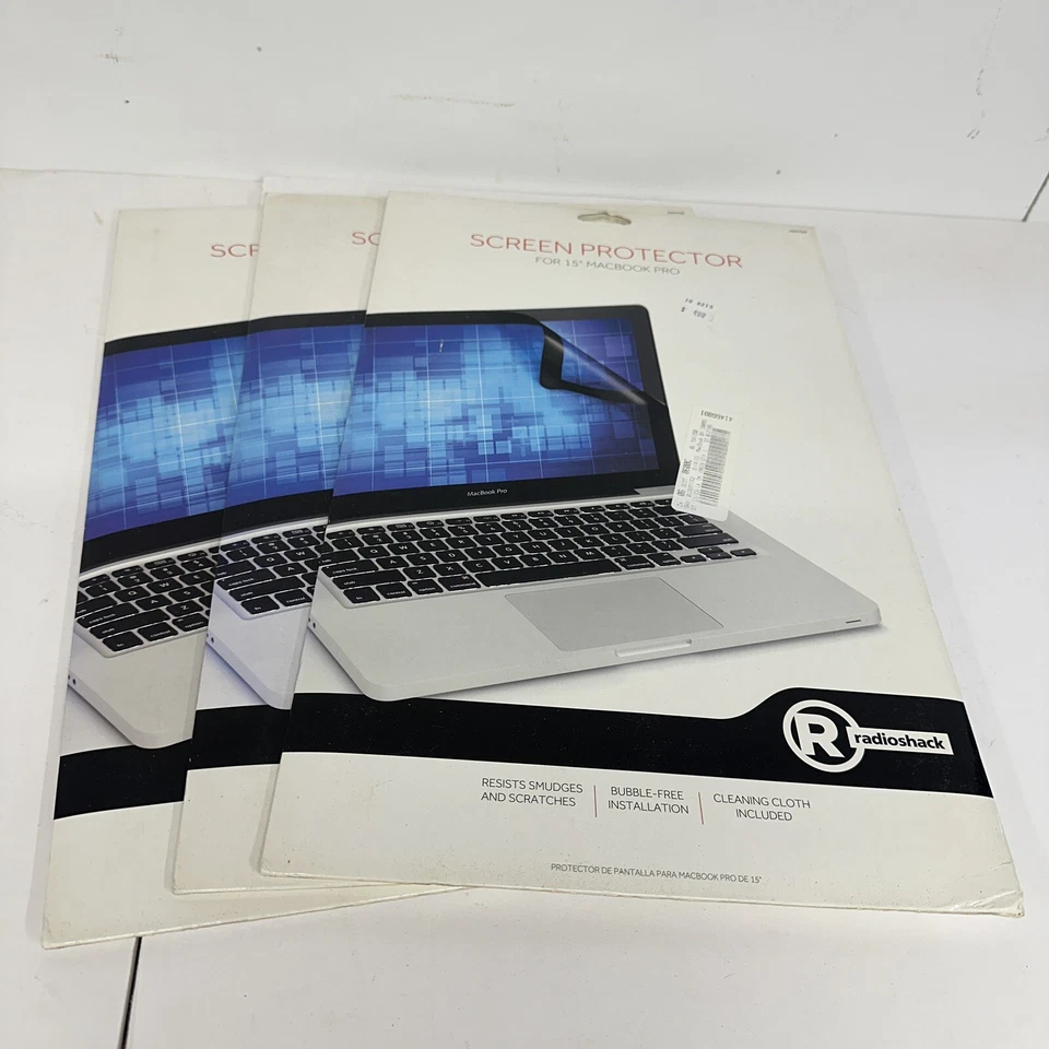 3 - RadioShack Screen Protector For 15" MacBook Pro (2603762) - Image 1 of 1