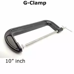 Herramienta segura precisa y precisa para banco de trabajo con abrazadera G de 10" pulgadas con abrazadera G - Imagen 1 de 3