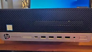 HP ProDesk 600 G3 SFF Desktop - Intel Core i5-6500U, 8GB RAM, Windows 10 Pro 22H - Picture 1 of 6