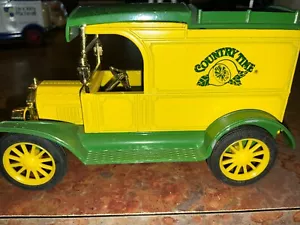 ERTL FORD 1913 MODEL “T” VAN COUNTRY TIME LEMONADE DIE-CAST COIN BANK - Picture 1 of 7