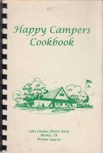 Happy Campers Cookbook Lake Corpus Christi KOA Winter Texan Cookbook 1994-95 - Picture 1 of 5
