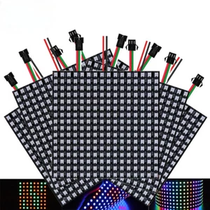 Tira de Luz Digital Flexible Dirigible Individualmente WS2812B RGB LED 1-5 piezas - Imagen 1 de 15