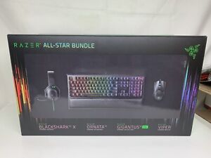 NEW! Razer All-Star Gaming Bundle- Keyboard Mouse Pad Headset- CHROMA RGB!!