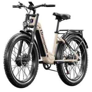26 Zoll E Mountainbike 2000W Elektrofahrrad Doppelmotor Pedelec 48V Ebike 45km/h - Bild 1 von 24