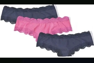 Mustang Damen Slip Größe M Pantys Unterwäsche Höschen Hipster 3 Teiliges Set - Bild 1 von 3