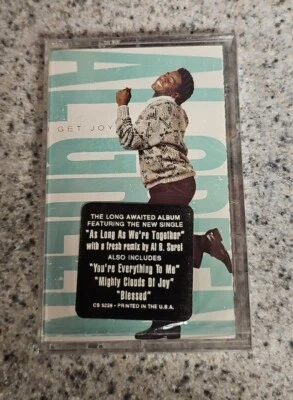 Al Green - I Get Joy Cassette SEALED w/ Hype Sticker  - Image 1 of 4