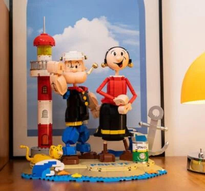 Auténticos bloques de marinero y oliva PANTASY 86401 Popeye en stock 33 cm H Foto 1 de 4