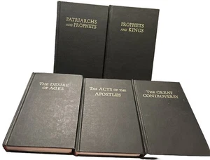Conflict of the Ages Series by Ellen G. White Vintage HC - Complete 5 Vol. Set - Picture 1 of 23